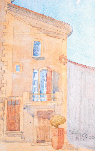 Denis Bourion - Aquarelle